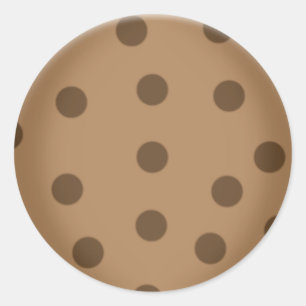 Cookies, überall! runder aufkleber