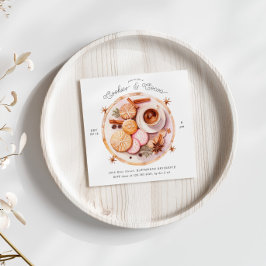 Cookies und Kakao-Feier einladen Einladung