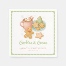 Cookies und Kakao Winter-Baby-Party