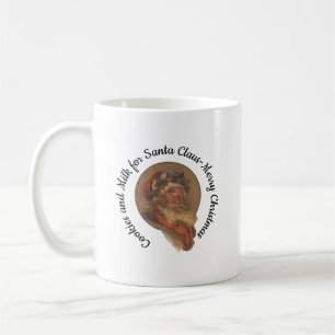 Cookies und Milch für den Weihnachtsmann - Frohe W Kaffeetasse