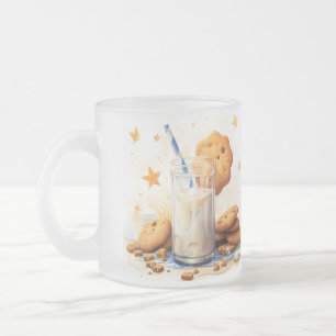 Cookies und Milch Mattglastasse