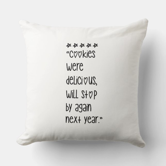 Cookies were delicious kissen (Vorderseite)