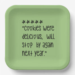 Cookies were delicious pappteller