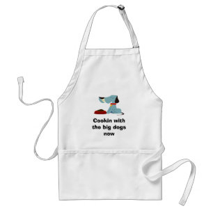 Cookin mit den großen Hunden… Schürze