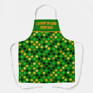 "Cookin' Up some Irish Luck" St. Patrick's Day Schürze