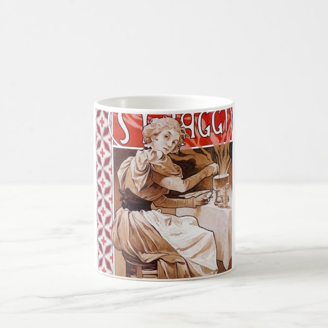 Cooking, Alphonse Mucha Kaffeetasse (Mittel)