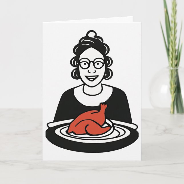 Cooking Art Card Feiertagskarte (Vorderseite)