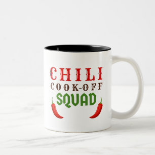 Cooking Competition Chili Cook Off Squad Zweifarbige Tasse