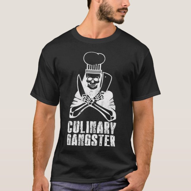 Cooking Cook Chief Food Grill Kitchen Pan Gift T-Shirt (Vorderseite)