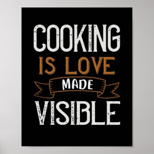 Cooking Is Love Made Vue Poster