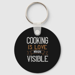 Cooking Is Love Made Vue Schlüsselanhänger