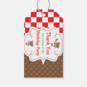 Cooking Koch Bears Vielen Dank Geschenkanhänger