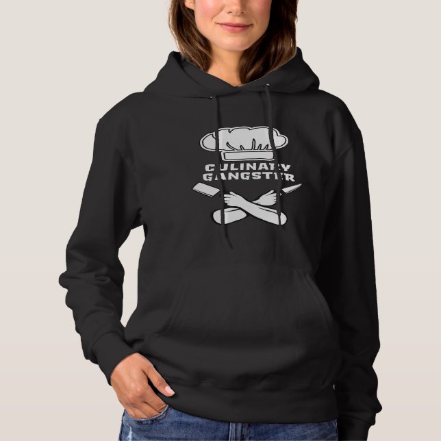 Cooking Koch Kulinarischer Gangster Hoodie (Vorderseite)
