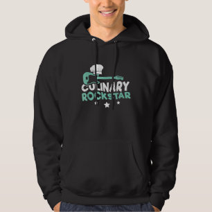 Cooking Koch Kulinarischer Rockstar I Playing Guit Hoodie