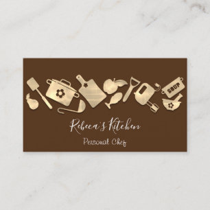 Cooking Koch Restaurant Catering Logo QR Logo Visitenkarte