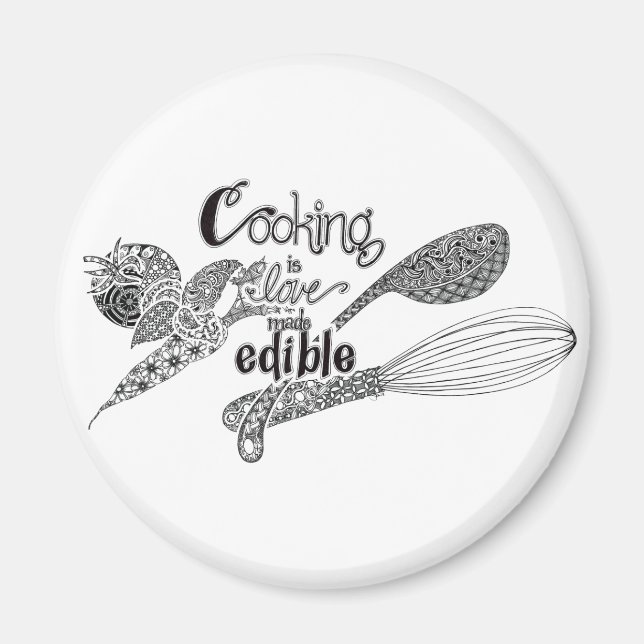 "Cooking"-Magnet Magnet (Vorne)