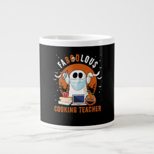 Cooking Teacher Ghost Boo Cook Lover Funny Geschen Jumbo-Tasse