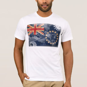 Cookinseln-Flagge T-Shirt