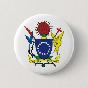 Cookinseln-Wappen CK Button