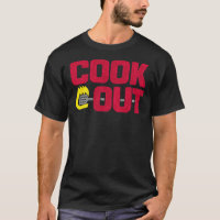 Cookout - Vintage Chalk Textur - Rot & Amp; Grau C