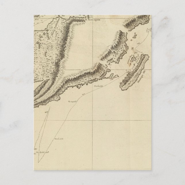 Cooks River, Alaska Postkarte (Vorderseite)