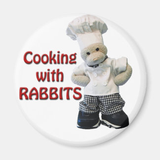 CookwifRabbits Kühlschrankmagnet