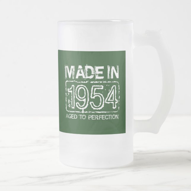 Cool 1954 âgé dans la tasse de bière de perfection (Droit)