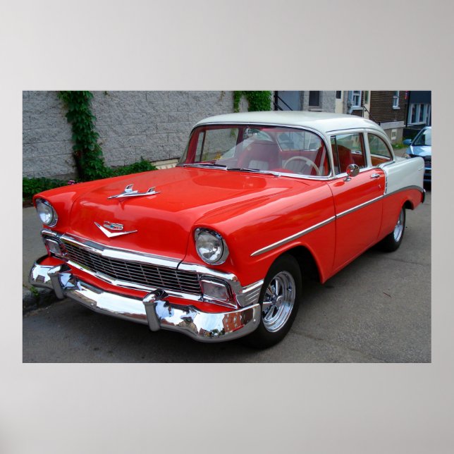 Cool 56 Chevy Poster (Vorne)