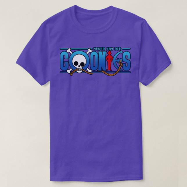 Cool 80er Pirate Mashup Parody T-Shirt (Design vorne)