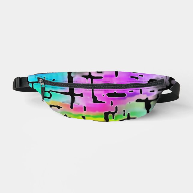 Cool Abstrakt Bauchtasche (Vorderseite)