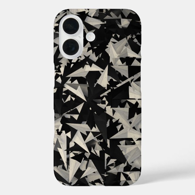 cool abstrakt iPhone 16 hülle (Rückseite)