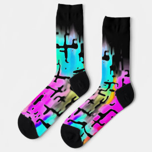 Cool Abstrakt Socken