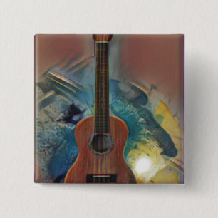 Cool Acoustic Guitar Button