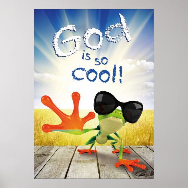 COOL affiche chrétienne pour enfants mur d'art rel (Devant)