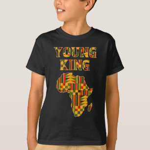 Cool African Kente Art Men Boys Kinder Afrikaner A T-Shirt
