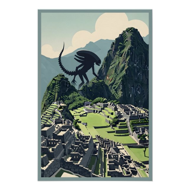 Cool Alien Xenomorph Poster (Vorderseite)