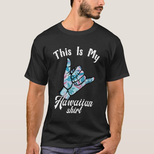 Cool Aloha Hawaii für Männer Frauen Jungen Das ist T-Shirt (Vorderseite)