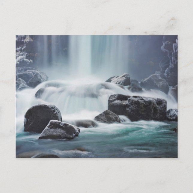 Cool als Bergbach Postkarte (Vorderseite)