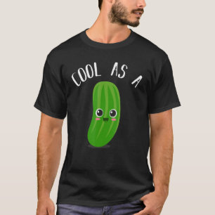 Cool als Gurken Kostüm Gurken Kinder Mädchen T-Shirt