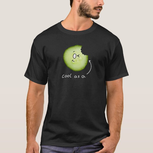 cool als GurkenT - Shirt (Vorderseite)