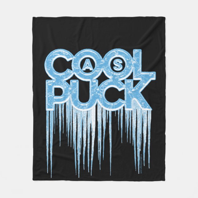 Cool als Puck Fleecedecke (Vorderseite)