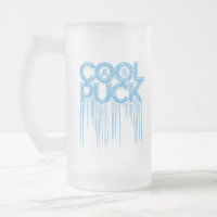 Cool als Puck Mattiert Glass Beer Tasse