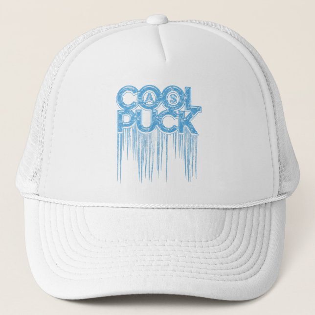 Cool als Puck Trucker Hat Truckerkappe (Vorderseite)