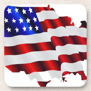 Cool Amerika, USA, SAD-Flagge, Sochi games Untersetzer