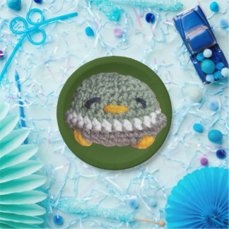 Cool Amigurumi Duck!!! Pappteller