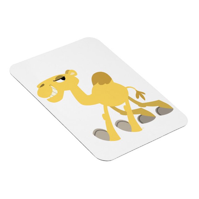 Cool and Cute Cartoon Camel Flexible Magnet (Rechte Seite)