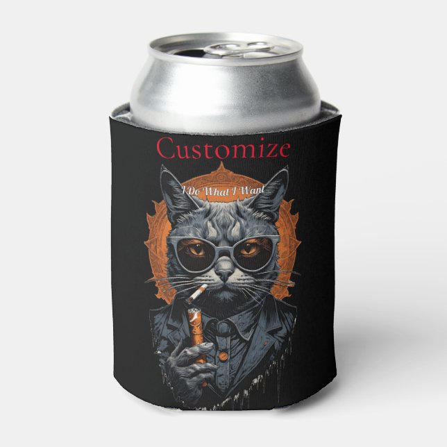 Cool Angesagter Cat Thunder_Cove Dosenkühler (Kanne Vorderseite)