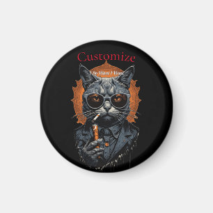 Cool Angesagter Cat Thunder_Cove Magnet