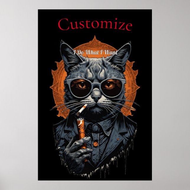 Cool Angesagter Cat Thunder_Cove Poster (Vorne)