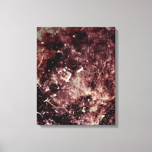 Cool angesagtes Abstraktes modernes Design Leinwanddruck (Vorderseite)